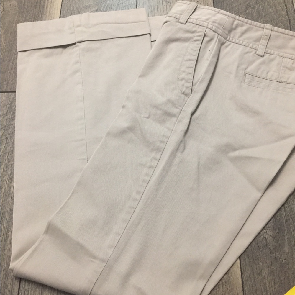 J. Crew Classic Chino Ladies Slacks Pants Sz 0